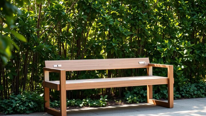 Moderner Gartenbank selber bauen: Eine einfache Anleitung