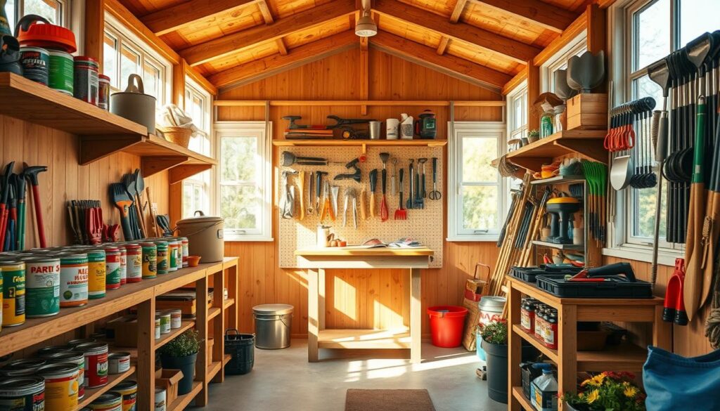 Gerätehaus einrichten Gerätehaus einrichten