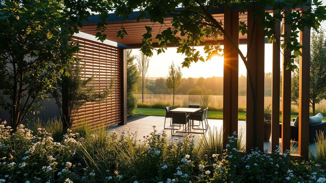 Moderner Gartensichtschutz für Ihr Traumgrundstück