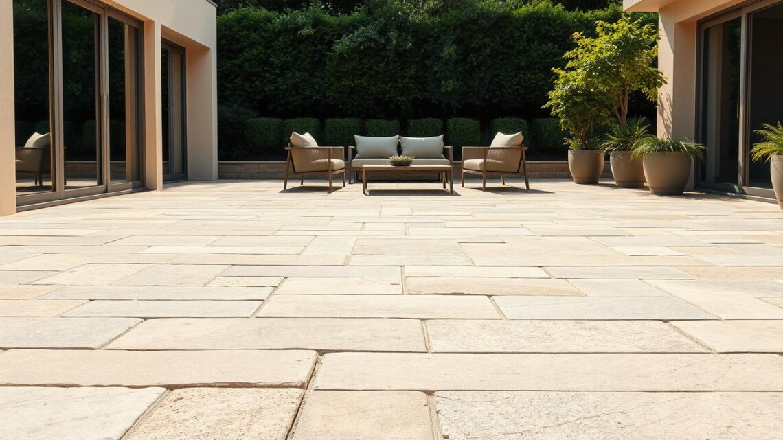 Steinteppich Terrasse – Moderne Bodengestaltung