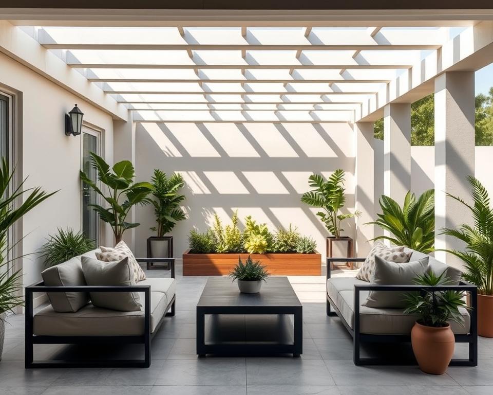 Klassisch moderne Terrasse gestalten – Gestaltungsideen