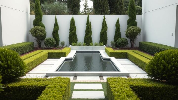 Modernen Garten günstig gestalten – mit klarer Formsprache