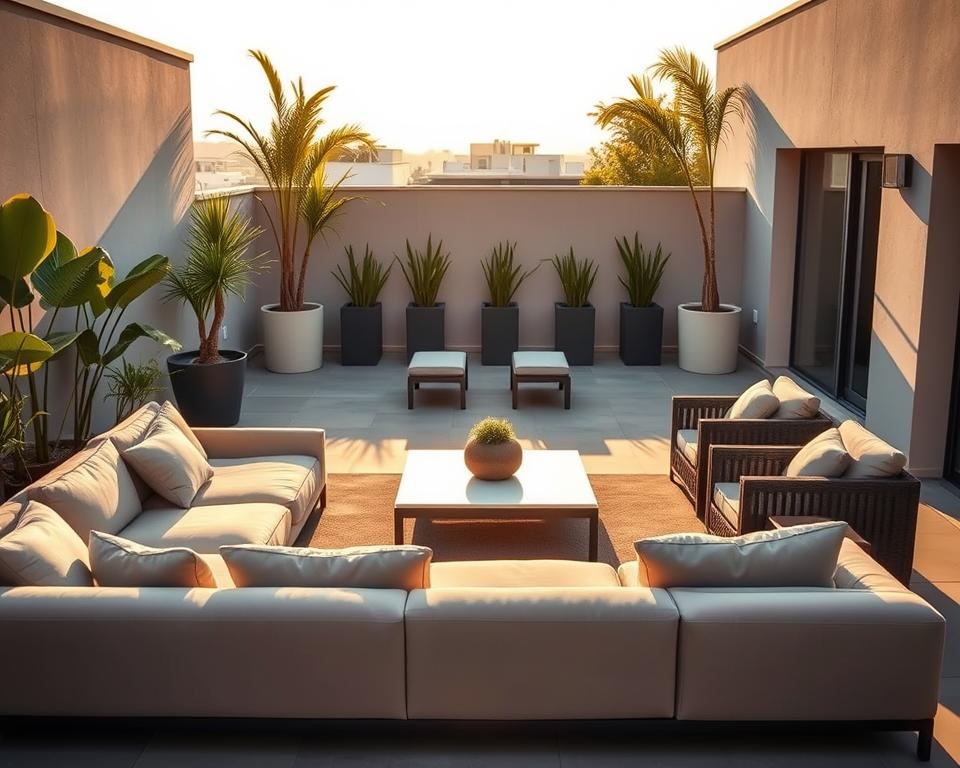 Moderne Outdoor-Möbel für Terrasse Moderne Outdoor-Möbel für Terrasse