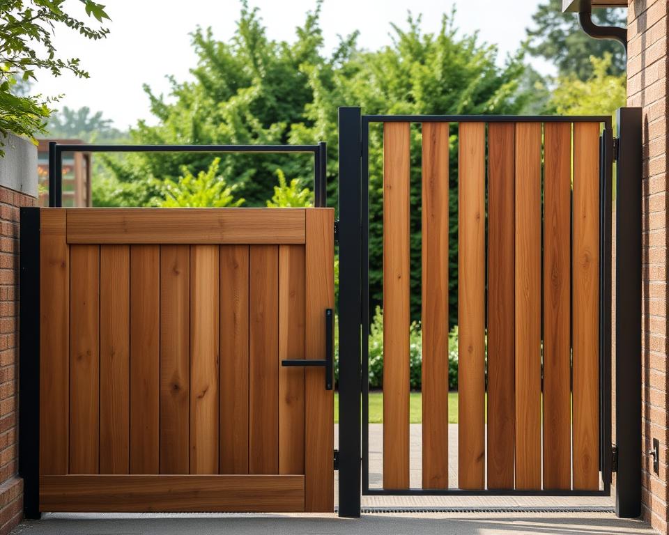 Materialvergleich Gartentor Materialvergleich Gartentor