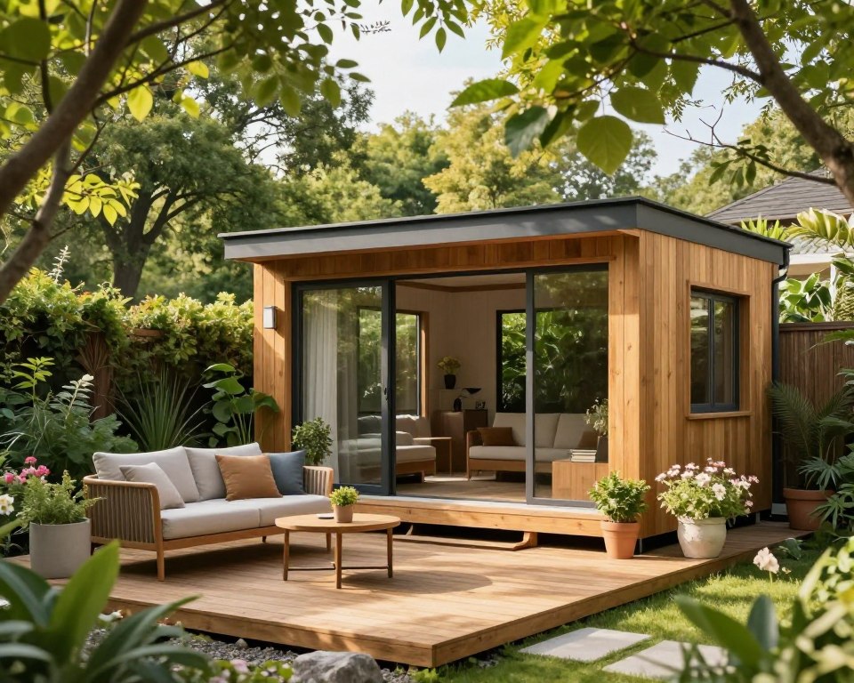 Multifunktionales Gartenhaus