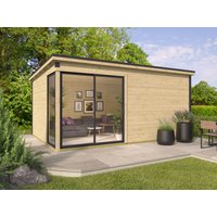 26 % reduziert! Fjordholz modernes Gartenhaus Modell Amrum-5 20m²