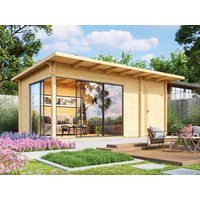 26 % reduziert! Fjordholz modernes Gartenhaus Modell Starla 70 B Premium 24m²
