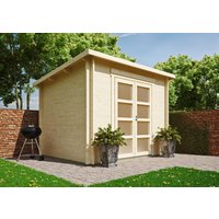 26 % reduziert! Fjordholz modernes Gartenhaus Modell Max 44 D 12m²