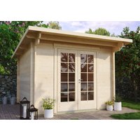 26 % reduziert! Fjordholz modernes Gartenhaus Modell Jacob 44 A 12m²