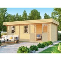 26 % reduziert! Fjordholz modernes Gartenhaus Modell Miriam 44 C Classic 18m²