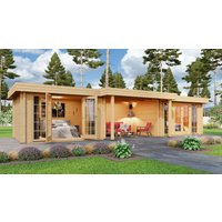 26 % reduziert! Gartenlounge Modell Yuna 70 A 40m²