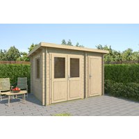 26 % reduziert! Fjordholz modernes Gartenhaus Modell Carmen 28 8m²