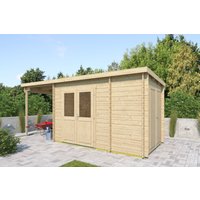 26 % reduziert! Fjordholz modernes Gartenhaus Modell Hobe 28 A 24m²