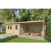 26 % reduziert! Fjordholz modernes Gartenhaus Modell Gent 28 D 20m²
