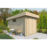 26 % reduziert! Fjordholz modernes Gartenhaus Modell Rob 28 C 10m²