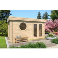 26 % reduziert! Fjordholz modernes Gartenhaus Modell Lola 44 15m²