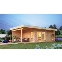 26 % reduziert! Gartenlounge Modell Petra 44 C mit Anbau 24m²
