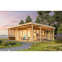 26 % reduziert! Fjordholz Gartenlounge Modell Kilian 70 40m²