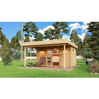 26 % reduziert! Fjordholz modernes Gartenhaus Modell Rike 44 20m²