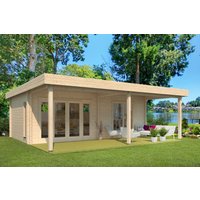 26 % reduziert! Fjordholz Gartenlounge Modell Oskar 70 24m²