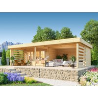 26 % reduziert! Fjordholz modernes Gartenhaus Modell Jonte 44 40m²