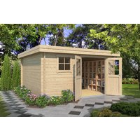 26 % reduziert! Fjordholz modernes Gartenhaus Modell Linz 28 F 16m²