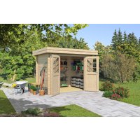 26 % reduziert! Fjordholz modernes Gartenhaus Modell Linz 28 A 6m²