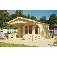 26 % reduziert! modernes Gartenhaus Modell Kolding 40 20m²