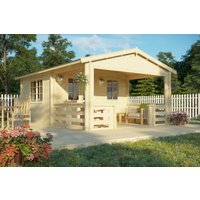 26 % reduziert! modernes Gartenhaus Modell Lund 40 20m²