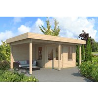 26 % reduziert! Fjordholz modernes Gartenhaus Modell Nora 44 G Klassik 12m²