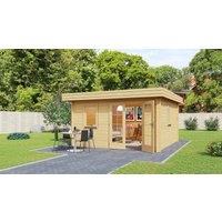 26 % reduziert! Fjordholz modernes Gartenhaus Modell Mario 70 20m²