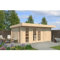 26 % reduziert! Fjordholz modernes Gartenhaus Modell Theo 44 20m²