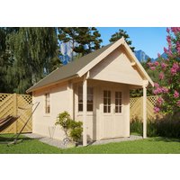 26 % reduziert! Satteldach modernes Gartenhaus Modell Boden-2 12m²