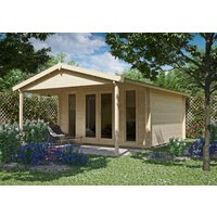 26 % reduziert! modernes Gartenhaus Modell Luise 40 F