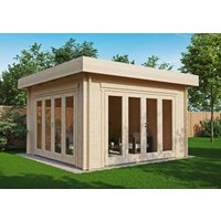 26 % reduziert! Fjordholz Gartenlounge Modell Sandra 44 A 16m²