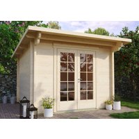 26 % reduziert! Fjordholz modernes Gartenhaus Modell Jacob 70 A 9m²